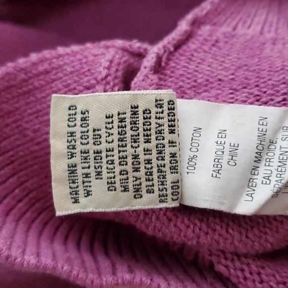 LL Bean cotton sweater - Picture 6 of 6